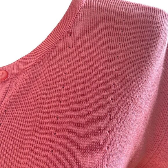 Talbots Vintage 1980’s Full Button Cardigan Sweater - Picture 5 of 11